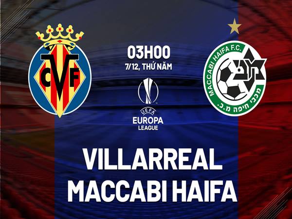 Soi kèo Villarreal vs Maccabi Haifa