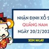 Nhận định xổ số Quảng Nam ngày 20/2/2024 thứ 3 hôm nay