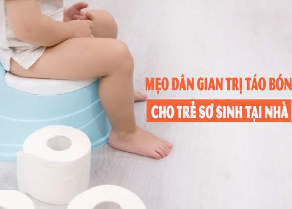 mẹo dân gian trị táo bón cho trẻ sơ sinh