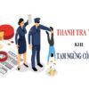 Tạm ngừng kinh doanh có bị thanh tra thuế