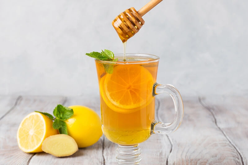 Giảm cân bằng mật ong với chanh