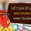 Thống kê SXNT 11/4/2025 phân tích cặp số đẹp Ninh Thuận